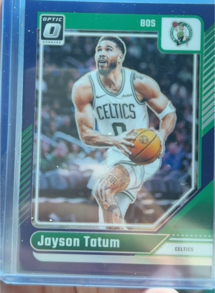 2024-25 Panini Donruss Optic #70 Jayson Tatum — front