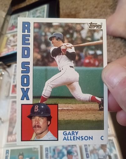 1984 Topps #56 Gary Allenson — front