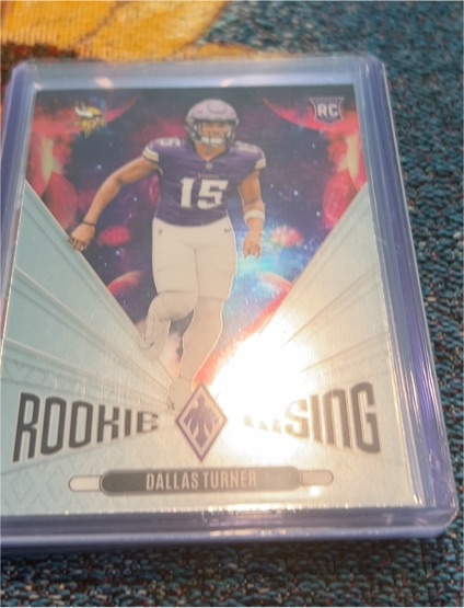 2024 Panini Phoenix Rookie Rising #RR-DTR Dallas Turner — front