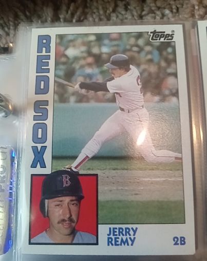 1984 Topps #445 Jerry Remy — front