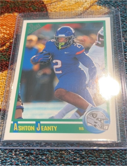 2025 Panini Score #1 Ashton Jeanty — front