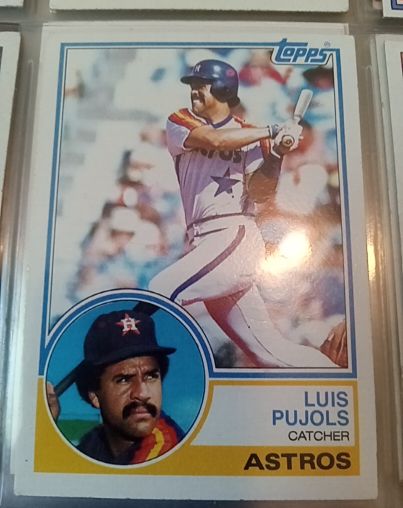 1983 Topps #752 Luis Pujols — front