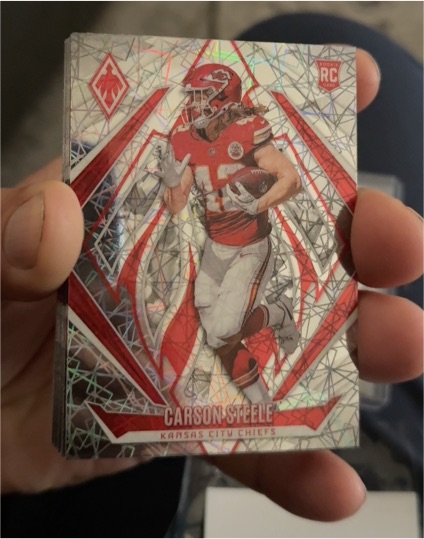 2024 Panini Phoenix #230 Carson Steele — front