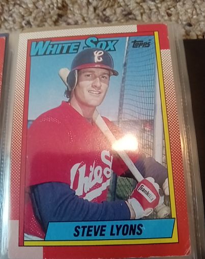 1990 Topps #751 Steve Lyons — front