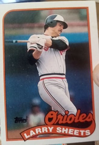 1989 Topps #98 Larry Sheets — front