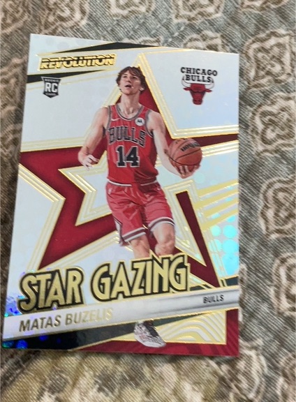 2024-25 Panini Revolution #13 Matas Buzelis Star Gazing — front