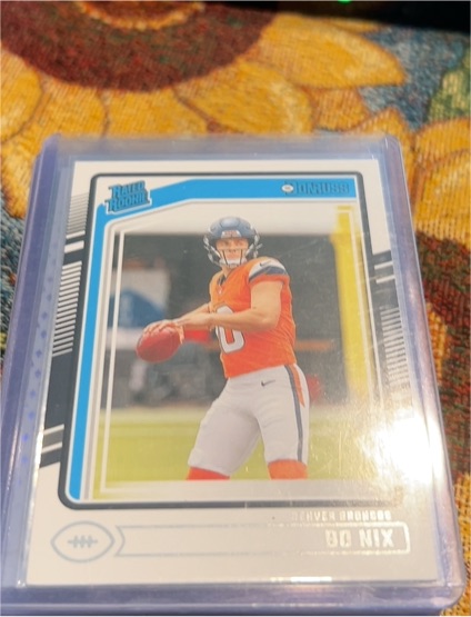 2024 Panini Donruss #369 Bo Nix — front
