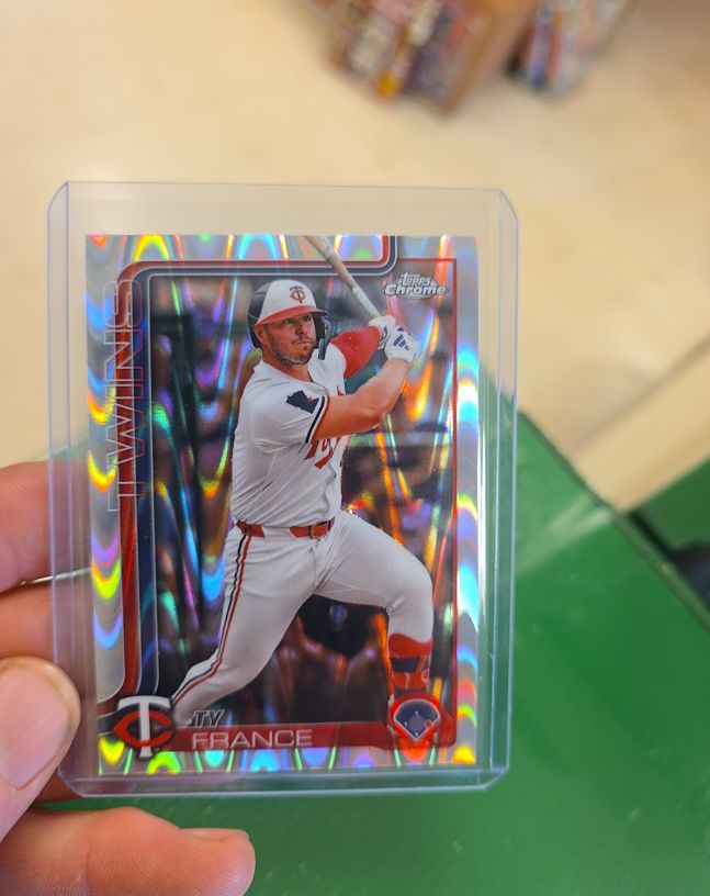 2025 Topps Chrome #228 Ty France — front