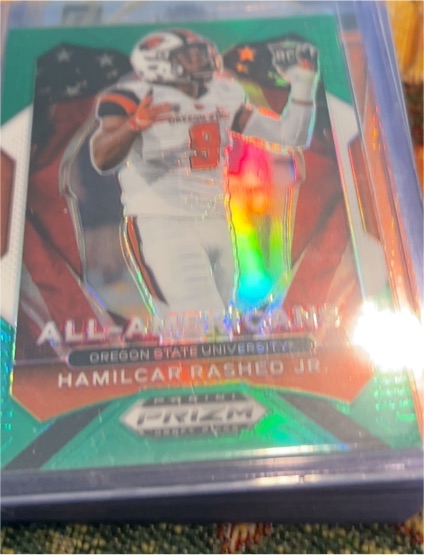 2021 Panini Prizm Draft Picks #189 Hamilcar Rashed Jr — front