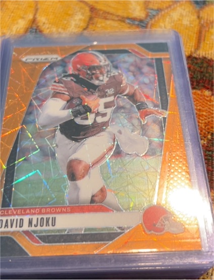 2024 Panini Prizm #68 David Njoku — front
