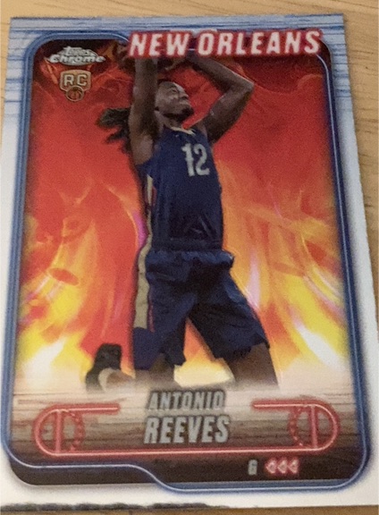 2024-25 Topps Chrome #131 Antonio Reeves — front