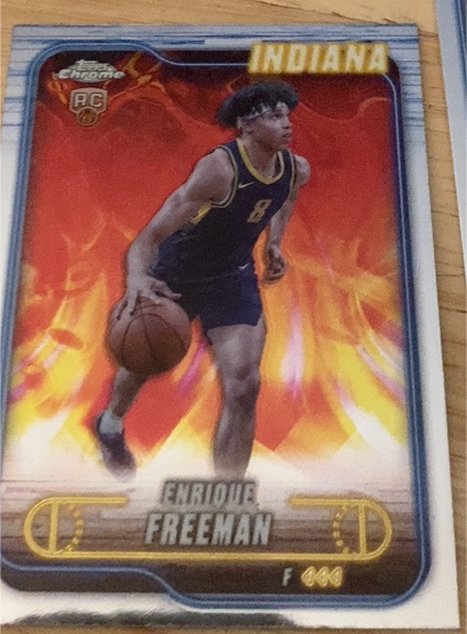 2024-25 Topps Chrome #664 Enrique Freeman — front