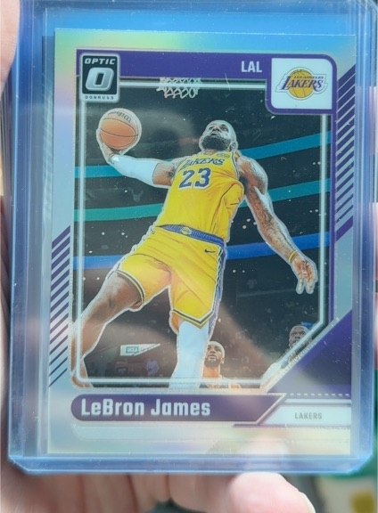 2024-25 Panini Donruss Optic #148 LeBron James — front