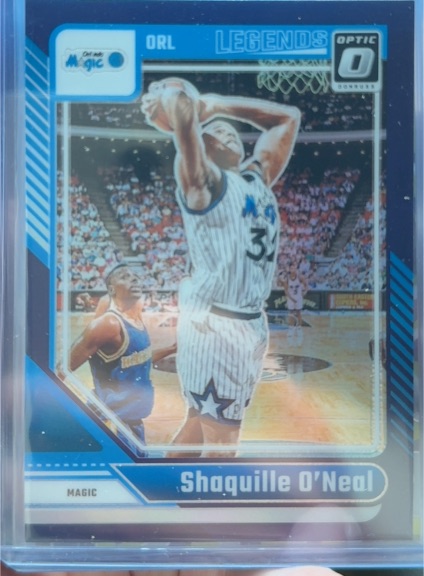 2024 Donruss Optic Legends Shaquille O'Neal — front