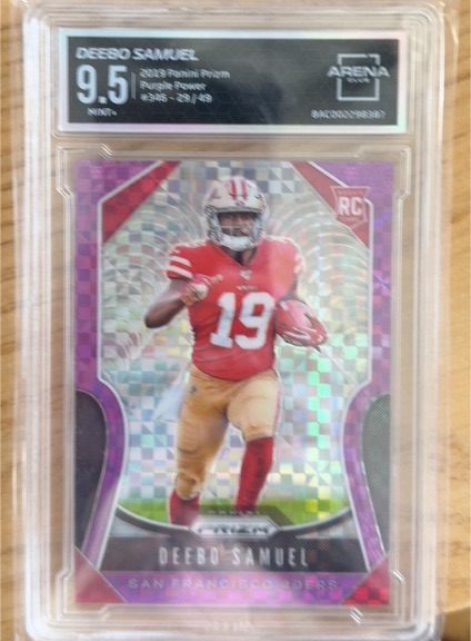 2019 Panini Prizm #346 Deebo Samuel — front