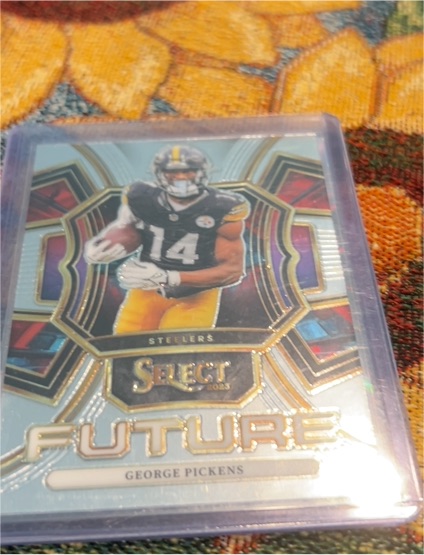 2023 Panini Select #FUT-GPI George Pickens Select Future — front