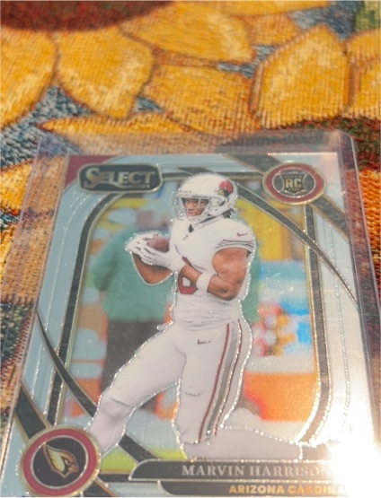 2024 Panini Select Club Level #219 Marvin Harrison Jr. — front