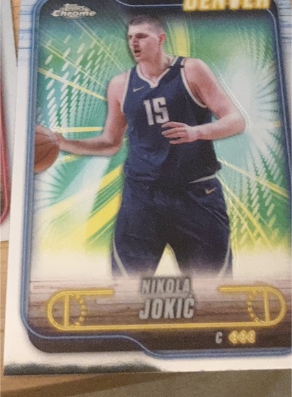 2024-25 Topps Chrome #50 Nikola Jokić — front