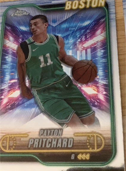 2024-25 Topps Chrome #110 Payton Pritchard — front