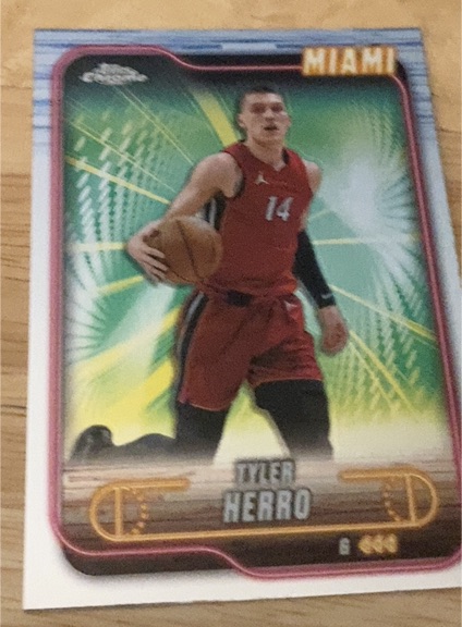 2024-25 Topps Chrome #79 Tyler Herro — front