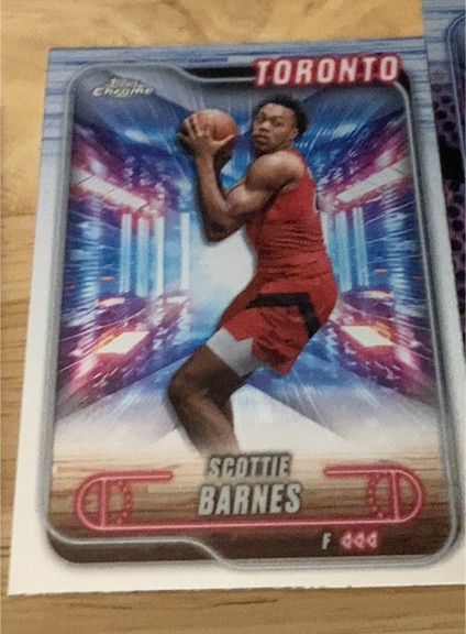 2024-25 Topps Chrome #89 Scottie Barnes — front