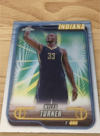2024-25 Topps Chrome #38 Myles Turner — front