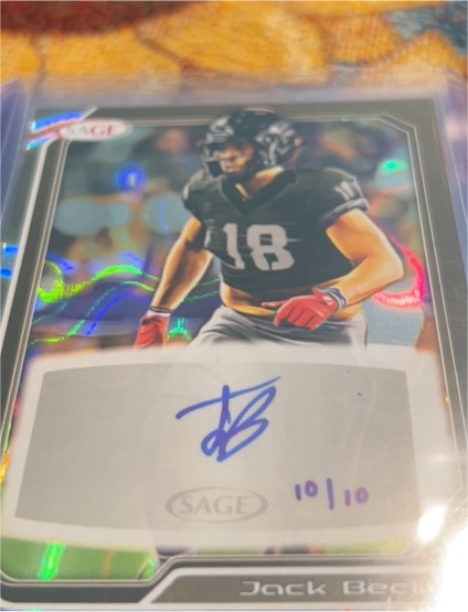 2025 Sage High Series #A-JB Jack Beck — front