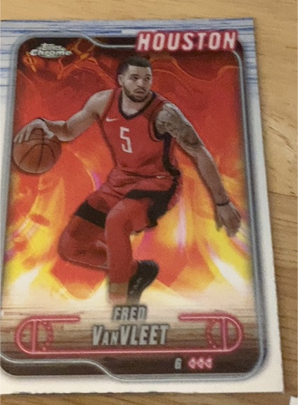 2024-25 Topps Chrome #137 Fred VanVleet — front