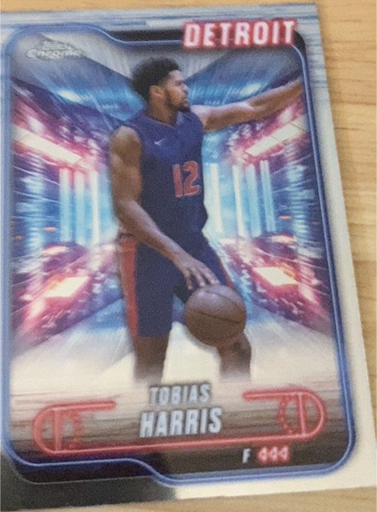 2024-25 Topps Chrome #444 Tobias Harris — front
