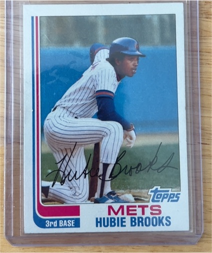 1982 Topps #494 Hubie Brooks — front