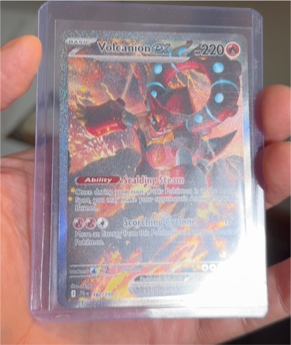 2023 Pokémon TCG Volcanion ex 182/159 Journey Together Special Illustration Rare — front