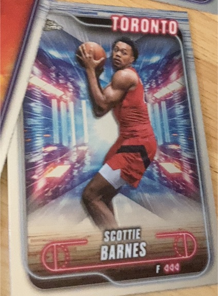 2024-25 Topps Chrome #89 Scottie Barnes — front