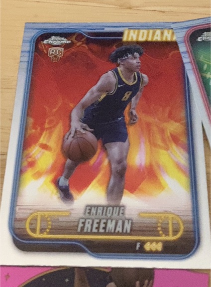 2024-25 Topps Chrome #111 Enrique Freeman — front