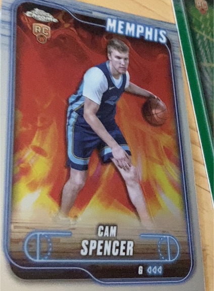 2024-25 Topps Chrome #130 Cam Spencer — front