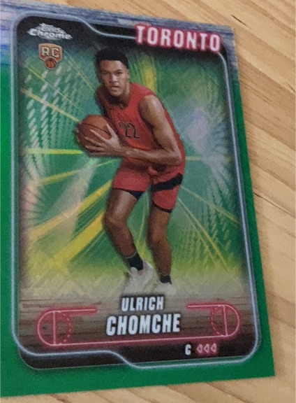 2024-25 Topps Chrome #191 Ulrich Chomche — front