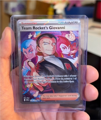 2025 Pokémon SV10: Destined Rivals #238 Team Rocket's Giovanni — front