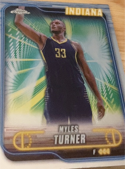 2024-25 Topps Chrome #38 Myles Turner — front