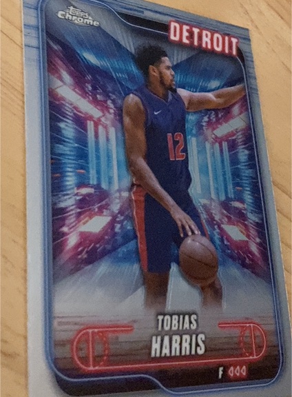 2024-25 Topps Chrome #5 Tobias Harris — front