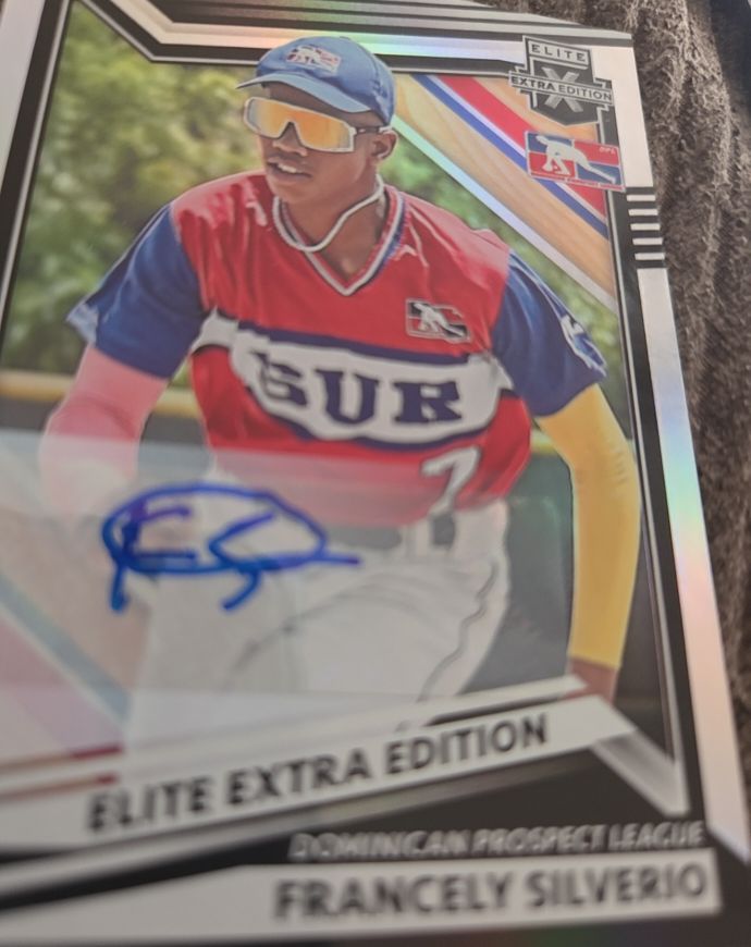 2022 Panini Elite Extra Edition #188 Francely Silverio — front