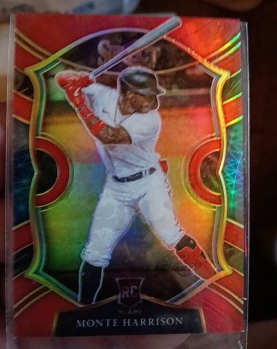 2021 Panini Select #57 Monte Harrison — front