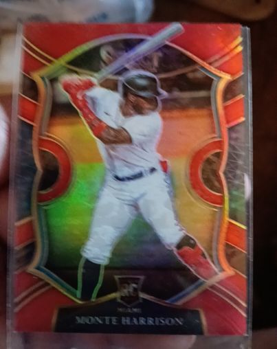 2021 Panini Select #57 Monte Harrison — front