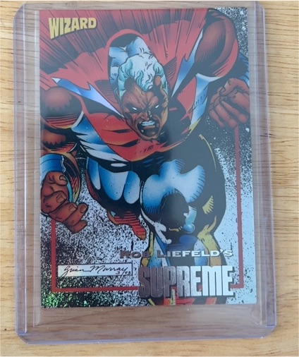1993 Wizard Magazine Image Series 2 Promo #5 Rob Liefeld's Supreme — front