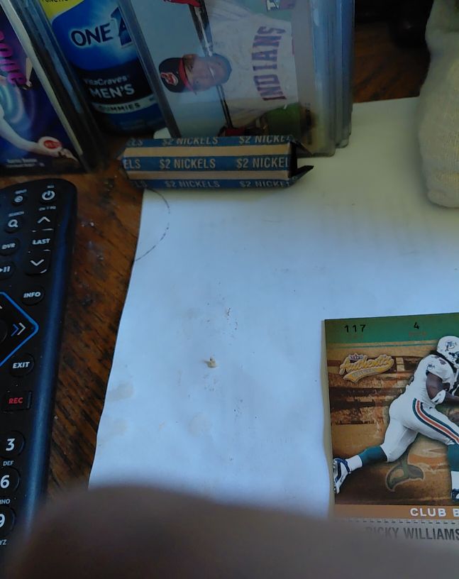 1997 Pacific Club Baller #117 Ricky Williams — front