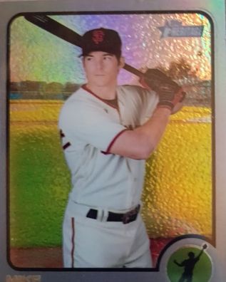 2019 Topps Heritage Chrome #THC-436 San Francisco Giants Player — front