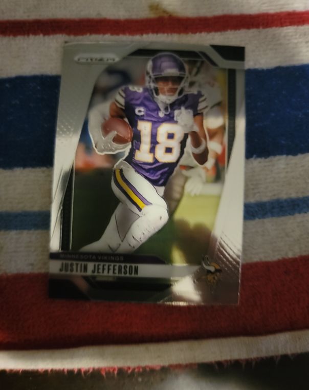 2024 Panini Prizm #187 Justin Jefferson — front
