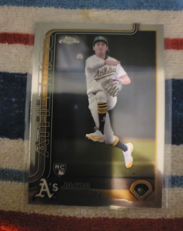 2025 Topps Chrome #96 Jacob Wilson RC — front