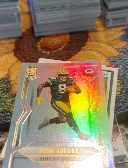 2021 Donruss Elite Josh Jacobs Green Bay Packers — front