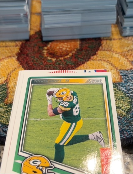 2024 Score Tucker Kraft TE Green Bay Packers — front
