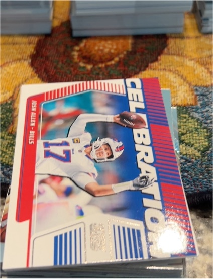 2025 Panini Score Celebration #C-JAL Josh Allen — front