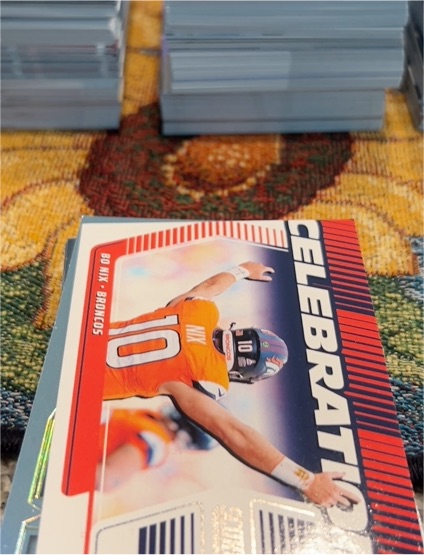 2025 Score Celebration #C-BNI Bo Nix — front